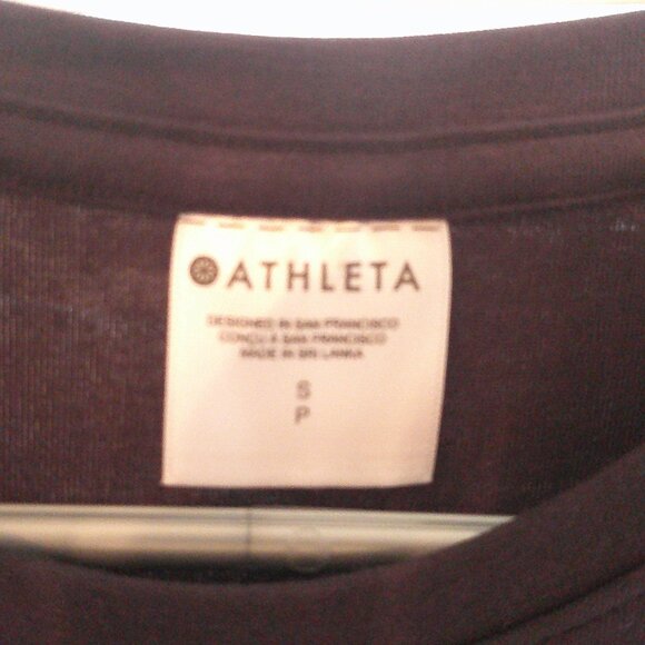 NWT Black Athleta Essence Maternity Asymmetrical Top - Nursing Friendly - Size S - Picture 5 of 14